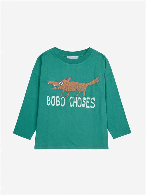 t-shirt fox BOBO CHOSES | 224AC019360